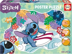 Puzzle poster Stitch 250 pièces EDUCA