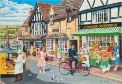 Puzzle GIBSONS Assemblons ensemble – visite du village, 40 pièces