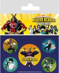Set de badges My Hero Academia (5 pcs)