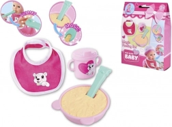 Set de repas pour poupées SIMBA New Born Baby