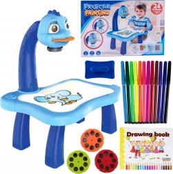 projecteur de dessin dragon sur pieds