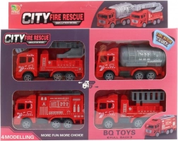 Camion de pompiers à rétrofriction