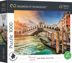 Puzzle TREFL UFT Romantic Sunset : Pont du Rialto à Venise, 1000 pièces
