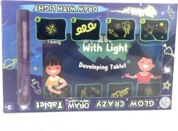 Tablette à dessin lumineuse dans l’obscurité pour enfants