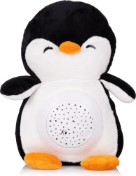 peluche pingouin avec projecteur et musique CHIPOLINO