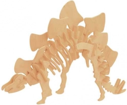 Woodcraft puzzle 3D en bois Stegosaurus