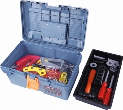 Set d’outils de bricolage avec perceuse et accessoires