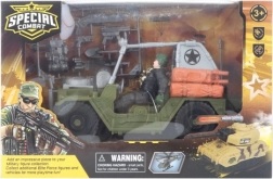 Set militaire avec jeep