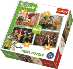 Puzzle Treflíci 4-en-1 avec difficulté variée
