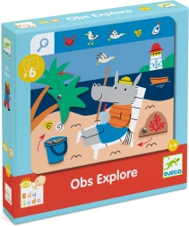 Jeu didactique Djeco Eduludo Obs Explore