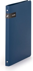 Classeur à anneaux A4 Classic bleu en polypropylène