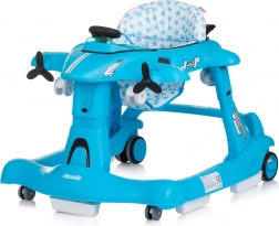 Trotteur Chipolino Avion 3en1 Bleu