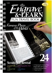 images à gratter en bloc lieux célèbres