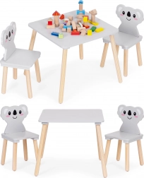 Table pour enfant et 2 chaises Koala ECOTOYS