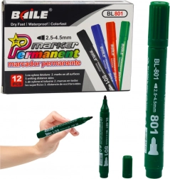 marqueur permanent vert étanche 2,5–4,5 mm