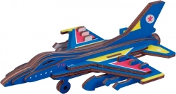 Puzzle 3D en bois avion de combat