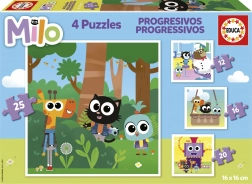 Educa Puzzle Milo 4 en 1