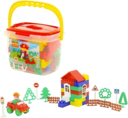 Kit de construction en conteneur 52 pièces