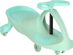 Draisienne gravitationnelle avec roues LED lumineuses – Menthe