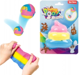 Pâte gluante rebondissante en forme de caca