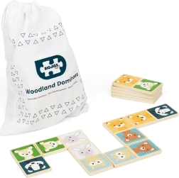 Dominos en bois Animaux de la Forêt