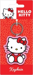 Porte-clés en caoutchouc Hello Kitty