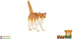 Figurine en plastique chat domestique 6 cm