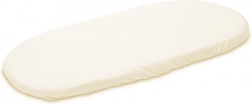 Drap-housse jersey pour landau crème 35 × 75 cm New Baby