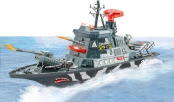 Navire croiseur de bataille avec effets 59 cm