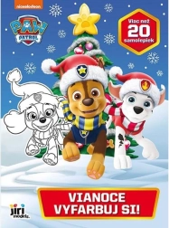 Livre de coloriage A4 PAW PATROL Noël