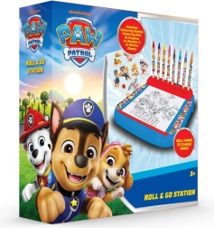 Support avec coloriages PAW PATROL et couleurs