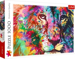 Puzzle 1000 pièces – Lion coloré