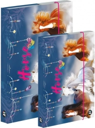 Ensemble de boîtes pour cahiers A4 et A5 – cheval