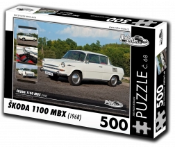 RETRO-AUTA Puzzle Škoda 1100 MBX 500 pièces