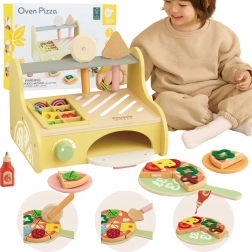 Four à pizza en bois CLASSIC WORLD pour enfants 3+ en bois certifié FSC