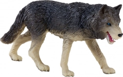 mojo figurine loup des forêts – modèle réaliste peint à la main