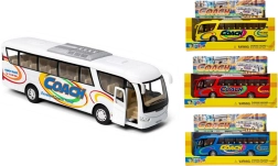 Autobus en métal à propulsion Pull Back Kinsmart