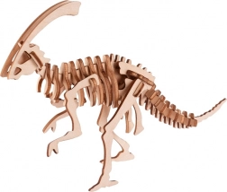 Puzzle 3D en bois Parasaurolophus