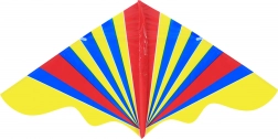 Cerf-volant coloré 128 × 61 cm avec poignée