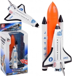 Vaisseau spatial avec fusée effets lumineux et sonores