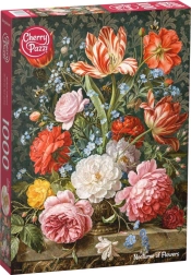 Puzzle Cherry Pazzi Nuit florale, 1000 pièces