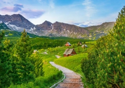 Puzzle 500 pièces – Sentier dans les Tatras, Pologne