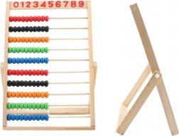 Abacus scolaire en bois avec perles colorées