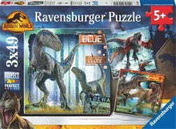 Ravensburger puzzle Jurassic World : Le Monde d’après 3×49 pièces