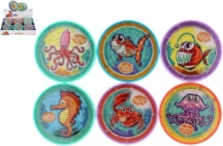 Labyrinthe à bille Monde marin – jeu d’équilibre de poche (motifs assortis)