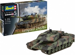 Maquette plastique du char Leopard 2 A6M+ 1:35