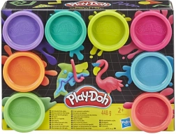 Ensemble de pâte à modeler néon Play-Doh 8-Pack