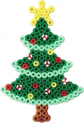 Plaque en forme de sapin pour perles à repasser 5 mm