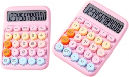Calculatrice de bureau violette Science multifonction couleur