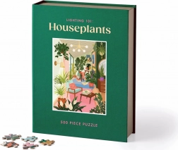 Puzzle Galison Plantes d’intérieur et leurs besoins en lumière 500 pièces